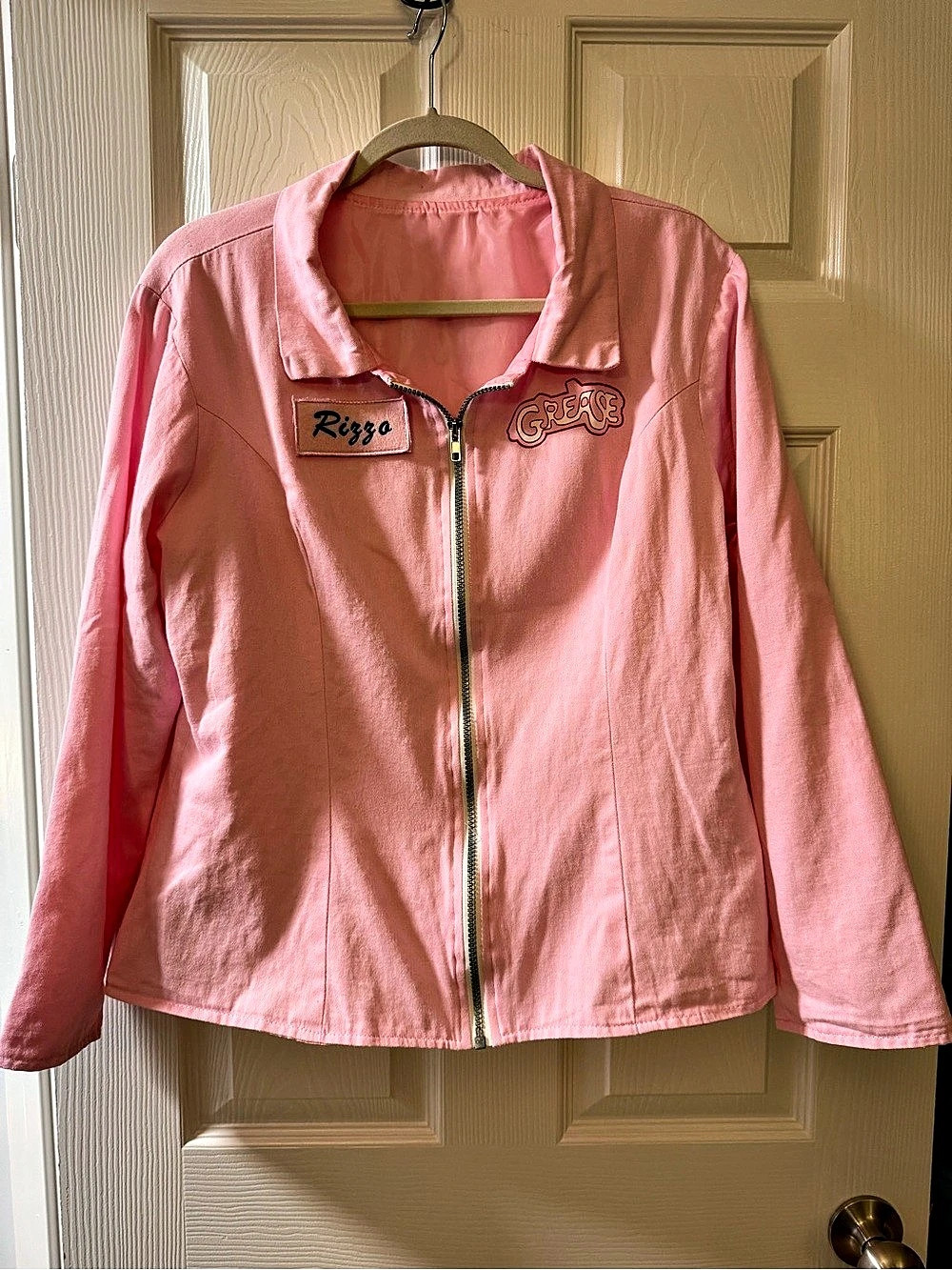 Leg Avenue Grease Pink Ladies Jacket Pink XL fun Halloween costume